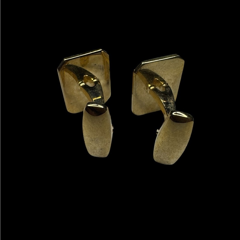 YSL Gold and Silver Cufflinks - Picture 2 of 3